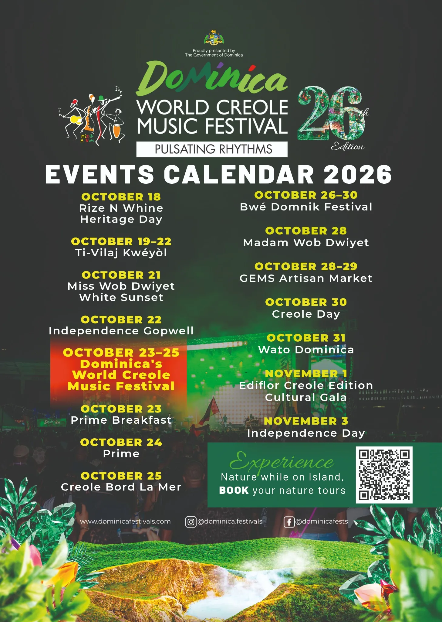 Dominica World Creole Music Festival